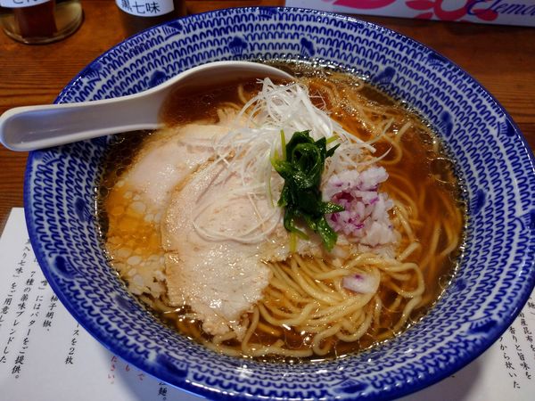 「らぁ麺(800円)」@貝出汁らぁ麺 麺屋おお庭の写真