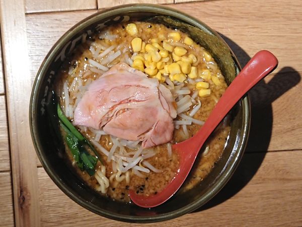 「味噌らーめん」@味噌らーめん 柿田川ひばり 恵比寿本店の写真