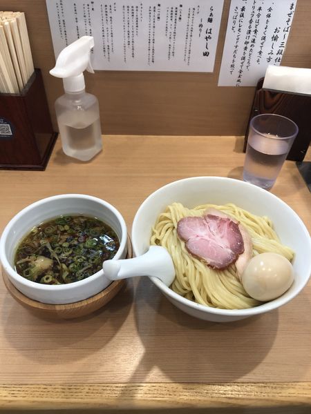 「味玉つけ麺（大盛り）」@らぁ麺 はやし田 横浜店の写真