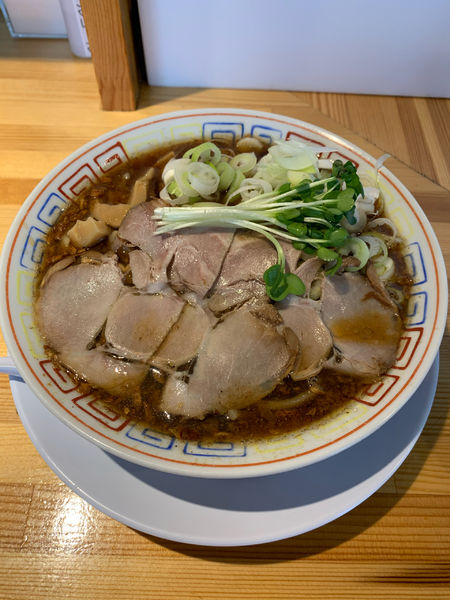 「サバ醤油そば」@サバ6製麺所 阪急梅田店の写真