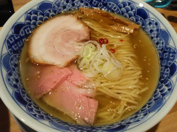 「塩そば」@中華蕎麦 時雨 コレットマーレ桜木町店の写真