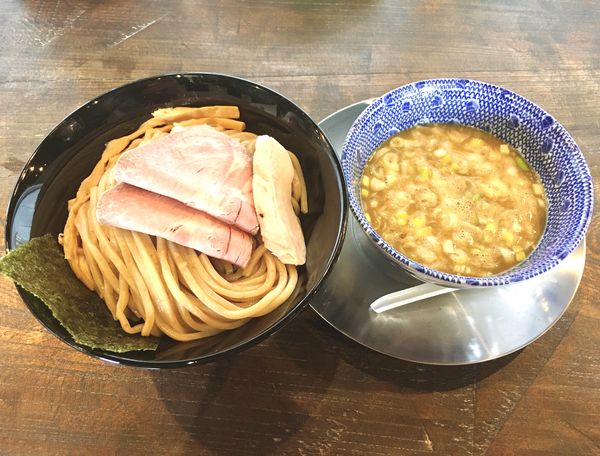 「鶏つけ麺(950¥)」@自家製麺 オオモリ製作所の写真