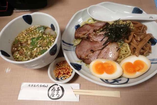 「特製ざるらーめん　1,050円」@与ろゐ屋の写真