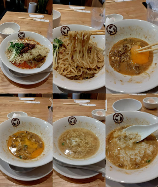 「汁なし担々麺+大盛+チータンタン(¥880+120+50)」@らーめん 一葉の写真