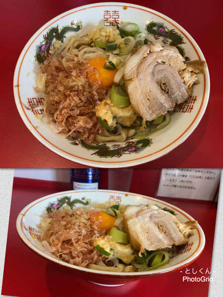 「ミニラーメン＋汁なし変更」@ラーメン英二の写真