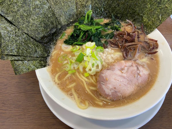 「ラーメン＋海苔：780＋120円」@うまいヨ ゆうちゃんラーメンの写真