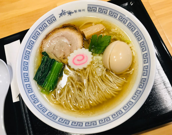 「本枯節味玉支那そば」@桜木製麺所 大和町店の写真