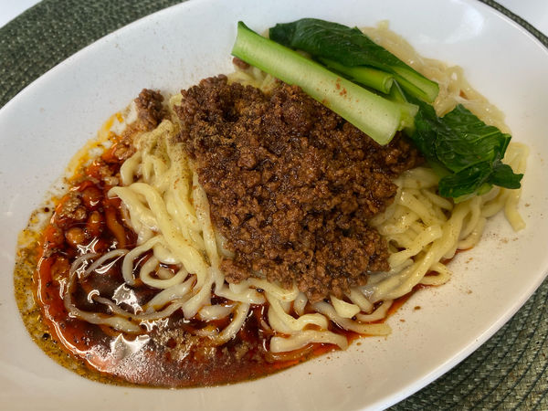 「汁なし担担麺」@麺や金時の写真