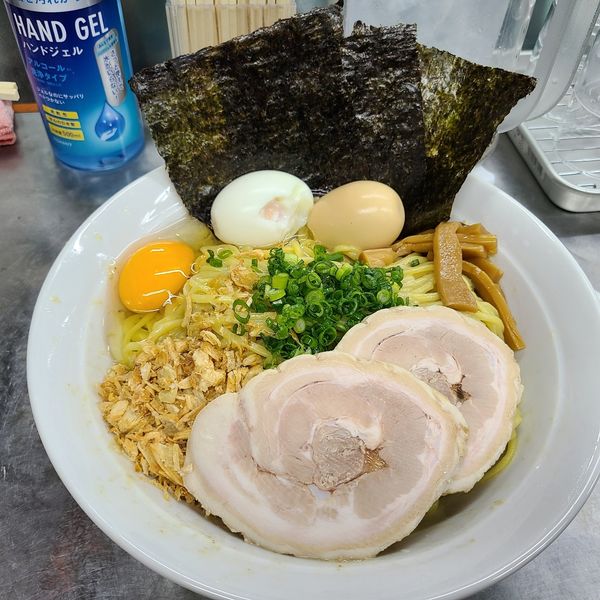 「北寄貝まぜそば」@覆麺 智の写真