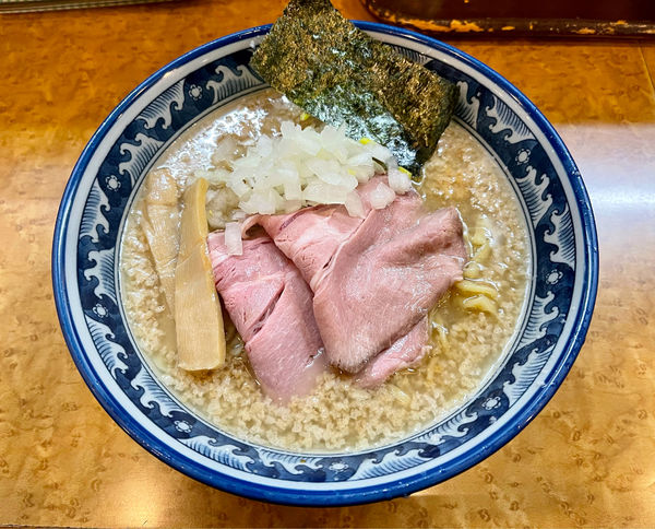 「背脂煮干しそば＋麺大盛」@中華そば 児ノ木の写真