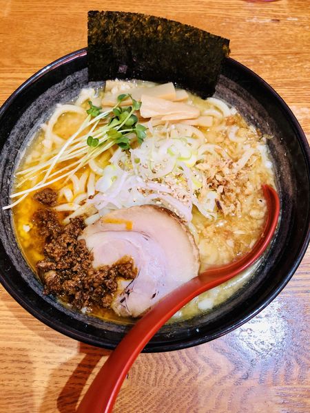 「みそラーメン180g(850円)」@味箪笥の写真