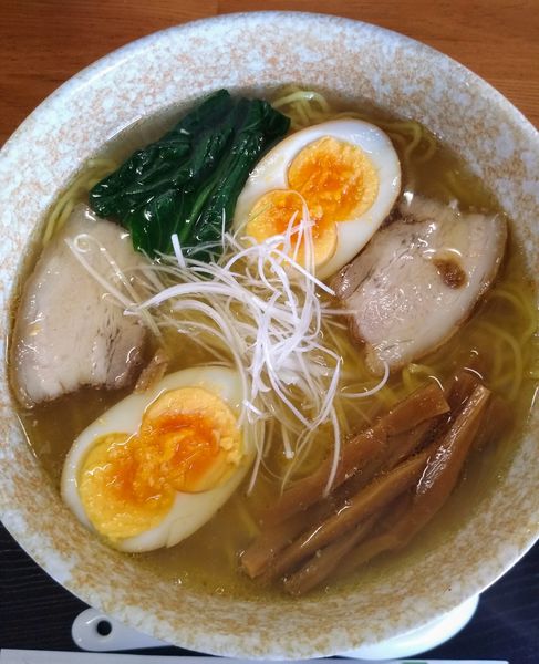 「味玉らーめん (塩) 700円」@和風ラーメン 味のほうさくの写真