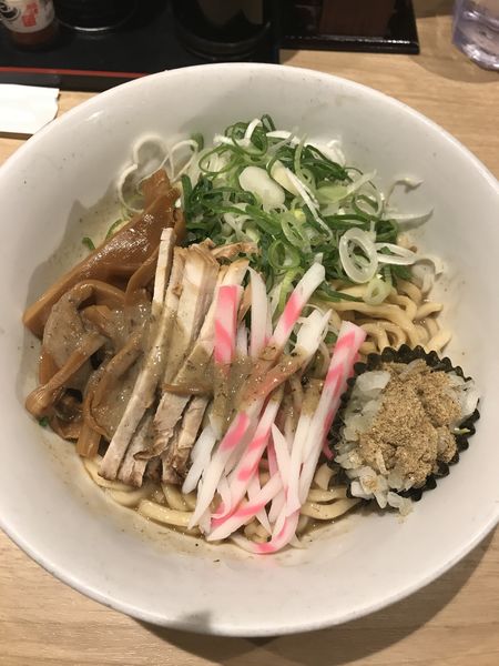「にぼしまぜそば」@長尾中華そば 名古屋驛麺通り店の写真