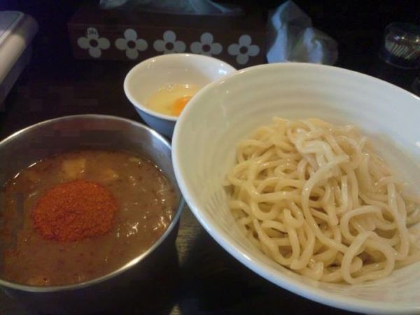 「激辛燃焼系つけ麺」@極濃つけ麺 プルプル55の写真