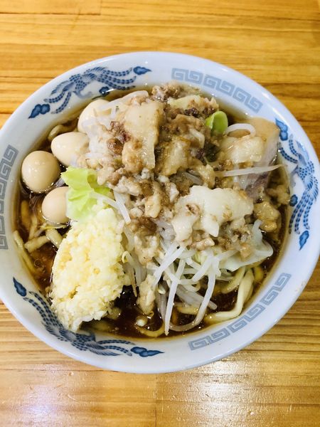 「小ラーメン(700円)、うずら(100円)」@ラーメン寿々㐂の写真
