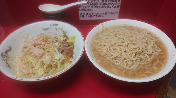 「麺マシ大  ニンニクマシマシ 油  カラメ」@ラーメン二郎 京急川崎店の写真