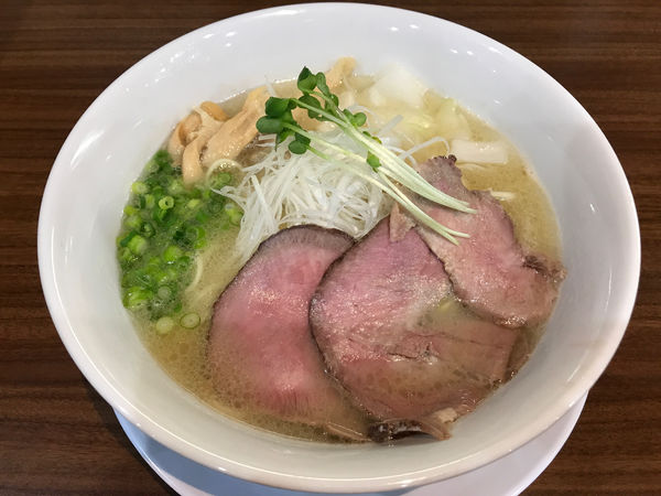 「【限定】濃厚牛骨らーめん　900円」@自家製麺 くまがいの写真