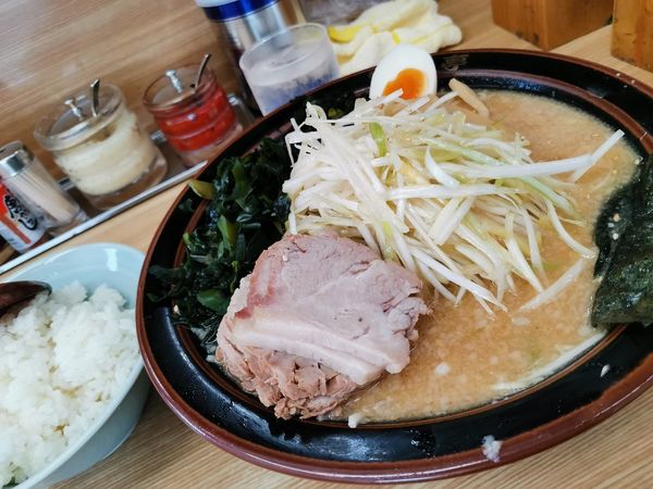 「定番味噌＋わかめ」@ラーメン青木亭 八潮店の写真