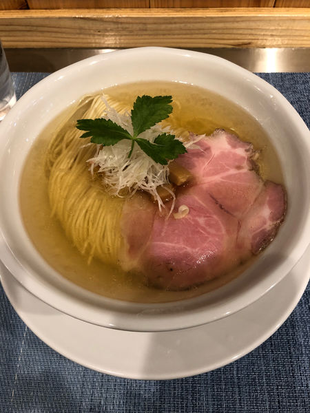 「塩そば（中盛）」@成城青果の写真