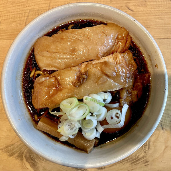 「micro 焼豚二枚のせ ＋ 特選こだわり煮玉子」@人類みな麺類 東京本店の写真