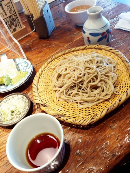 「ざるそば・十割そば」@自家製粉石臼挽手打蕎麦 守破離の写真
