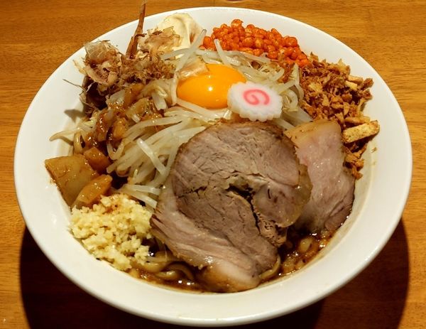 「まぜそば（小）」@麺屋 神工の写真