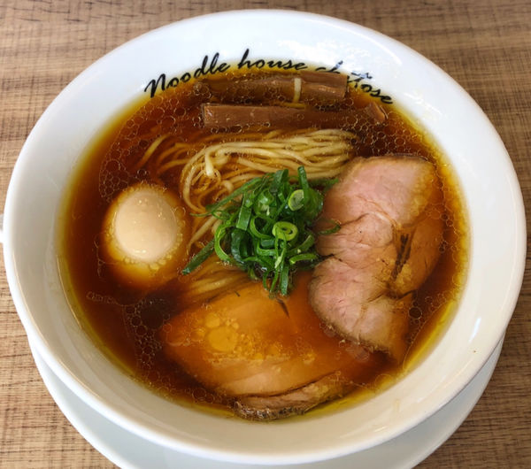 「らぁ麺 煮玉子」@麺庵ちとせの写真