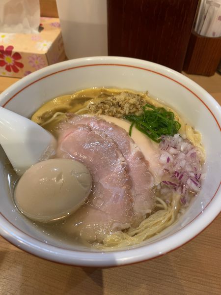 「鯛ラーメン　1000円」@鶏そば鯛そば きょうすけの写真