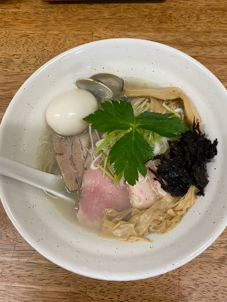 「特製貝塩拉麺」@麺屋 心羽の写真