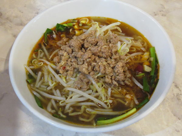 「台湾ラーメンセット（650円）」@中華料理 美食楼 立川店の写真