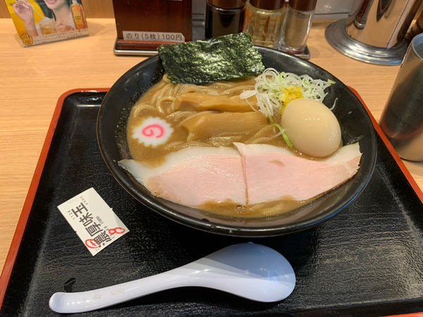 「濃厚味玉」@松戸富田製麺 ららぽーとTOKYO-BAY店の写真