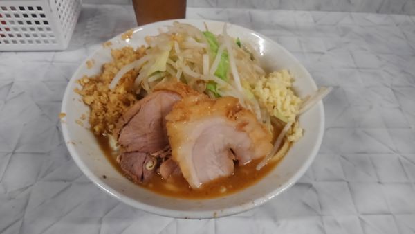 「ミニラーメン、生姜」@麺屋 歩夢 金沢八景店の写真