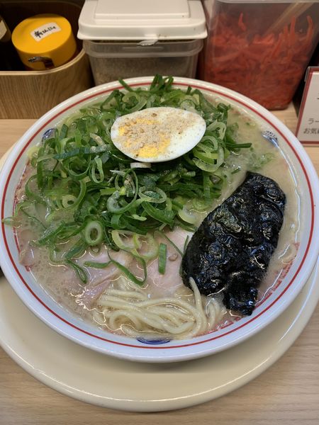 「ネギ濃厚豚骨ラーメン」@空ノ色 王子店の写真