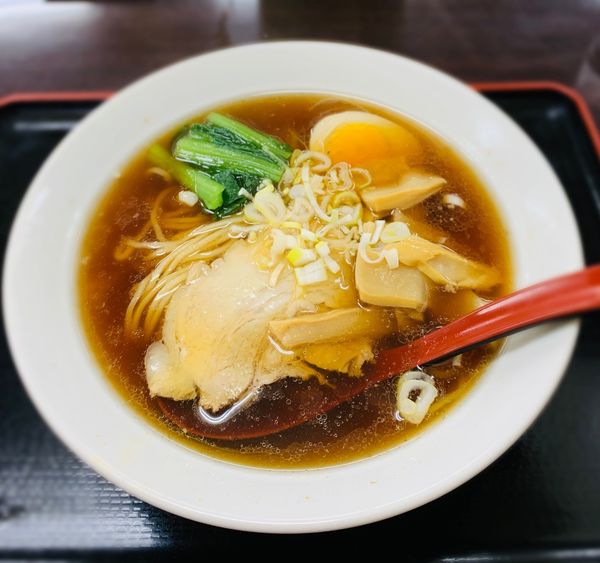 「朝ラーメン（固め￥500）」@ラーメン餃子専科 天下一の写真