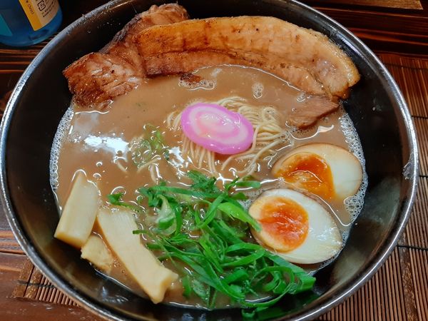 「和歌山中華そば+炭火焼き豚ばら」@和歌山家の写真