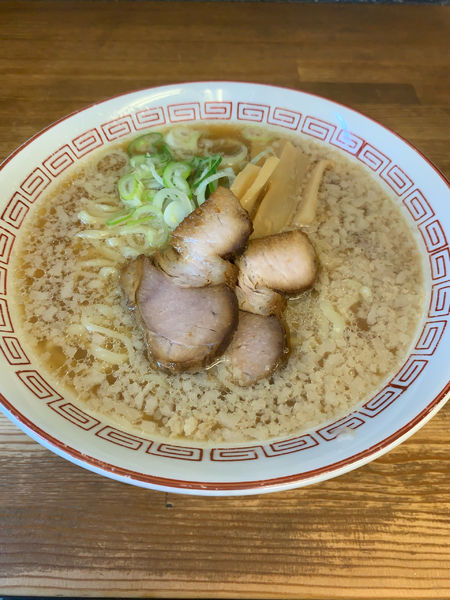 「背脂醤油ラーメン」@喜多方食堂 浅草本店の写真
