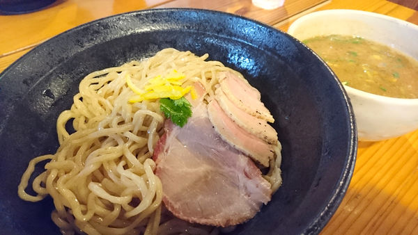 「【昼】濃厚鴨白湯つけそば」@はりけんラーメン 南店の写真