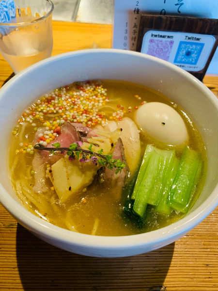 「金目鯛の潮そば」@麺処 図鑑の写真