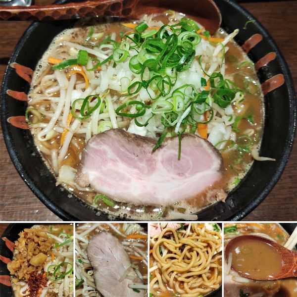 「むさ流豚骨味噌らぁめん　940円」@麺処 むささんじんの写真
