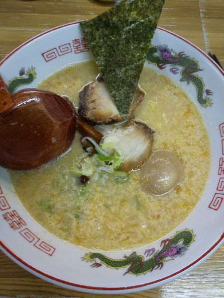 「玉子とじラーメン（味玉付き）」@桜花らーめんの写真