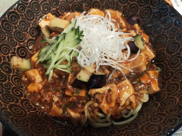 「うま辛麻婆まぜ麺」@匠味の写真