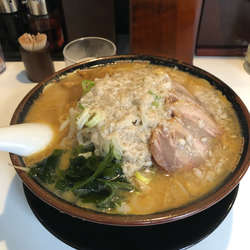 背脂味噌ラーメン