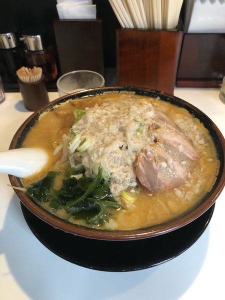 「背脂味噌ラーメン」@北海道らーめん 熊源 たまプラーザ店の写真