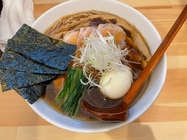 「特製秋刀魚ラーメン」@らあめん 常護の写真