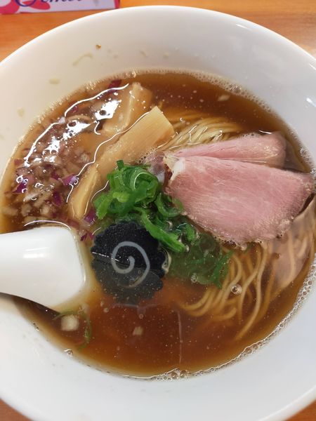 「焼鯵煮干そば(限定)」@らぁ麺 はやし田 池袋店の写真