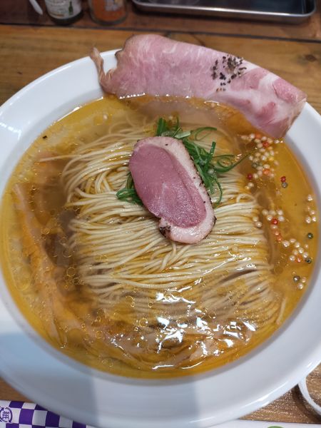 「駿河湾タカアシ蟹極上塩らぁ麺」@東京ラーメンショーセレクション 極み麺「<真>卓朗商店」の写真