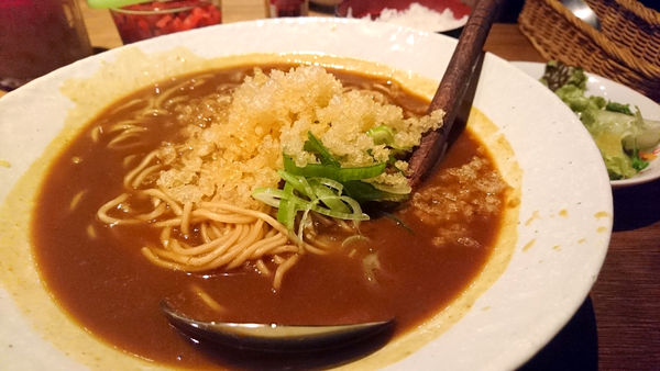 「【昼】水曜限定：カレーラーメン」@BISTRO DE まいどの写真