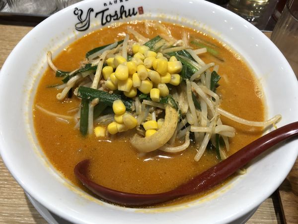 「味噌ラーメン」@れんげ食堂Toshu 溝の口久本店の写真