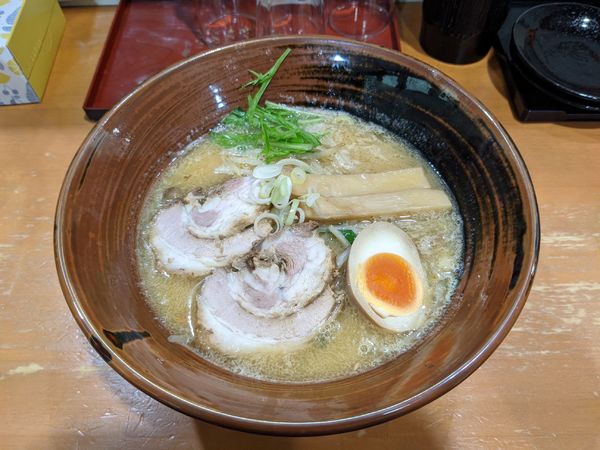 「味噌らぁめん 850円」@爆じゅう餃子 餃点の写真