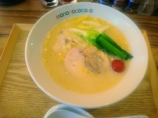 「純鶏白湯ラーメン」@もののこころ 新鎌ヶ谷の写真